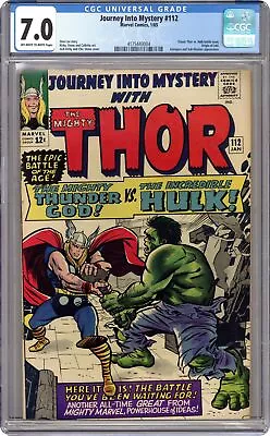 Buy Thor Journey Into Mystery #112 CGC 7.0 1965 4175443004 • 463.72£