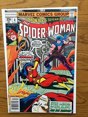 Buy Spider-Woman 4 (1978) Brother Grimm & Hangman. Cents Issue. • 20£
