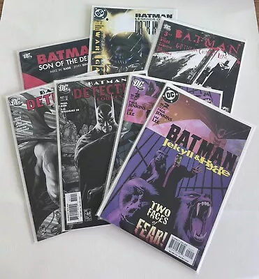 Buy Mixed Group Of Batman Comic Books X7 2004-2006 In Protective Sleeves With Card • 8£
