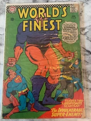 Buy Worlds Finest 158 Superman And Batman  DC 1966 - GD - Rare Hot Original Series • 14.99£