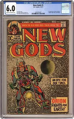 Buy New Gods #1 CGC 6.0 1971 3922835007 1st App. Orion • 91.94£