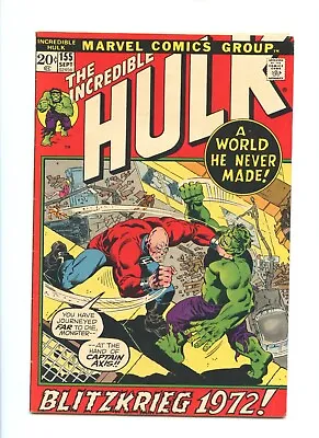 Buy Incredible Hulk #155 1972 (VG/FN 5.0)* • 7.89£