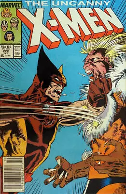Buy Uncanny X-Men (1963) # 222 Newsstand (7.0-FVF) Sabretooth 1987 • 23.85£