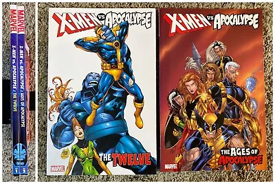 Buy X-Men Vs Apocalypse TPB Set Vol 1 2 - The Twelve + Ages Of - Uncanny Versus 376 • 39.37£