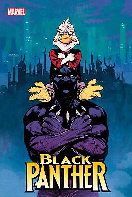 Buy Black Panther #1 Sanford Greene Howard The Duck Variant (14/06/2023) • 3.95£