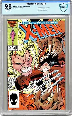 Buy Uncanny X-Men #213 CBCS 9.8 1987 21-40D5B35-023 • 166.75£