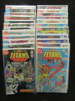 Buy The New Teen Titans #7-#40 Lot Of 24 Books May 1981 Onward!! See List & Pics!! • 32.14£