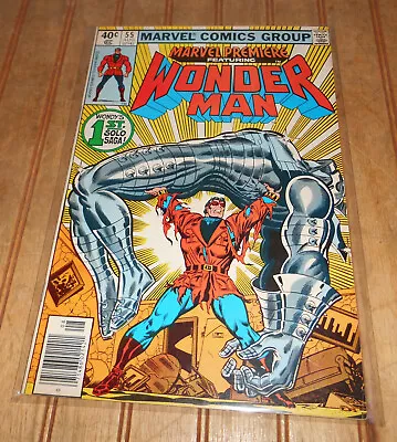 Buy Marvel Premiere #55 Wonder Man (1980) - 1st Solo Story With Wonder Man (Key) • 5.49£