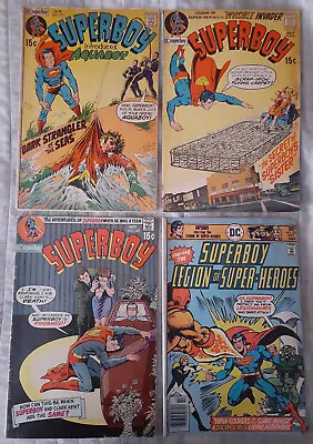 Buy Superboy Comic Book Lot Legion Of Superheroes Bronze Age Lot Of 4 Readers • 6.39£