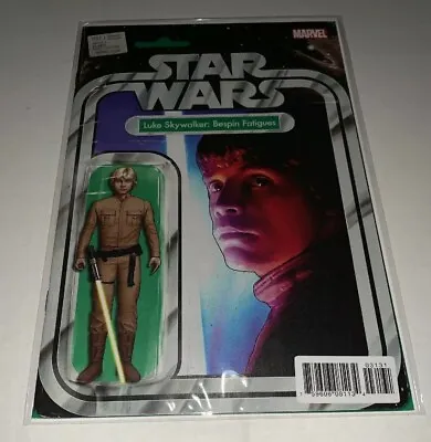 Buy Marvel Comics-Star Wars #31 Luke Skywalker:Bespin Fatigue JTC Action Fig Variant • 79.95£