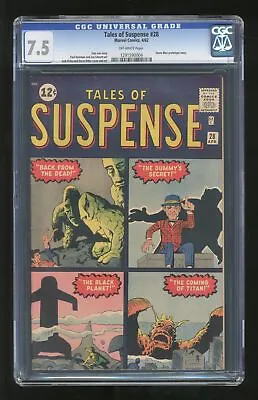 Buy Tales Of Suspense #28 CGC 7.5 1962 1291590004 • 357.28£