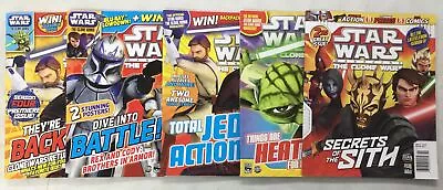 Buy STAR WARS Magazine THE CLONE WARS # 2 5 6 7 8 ~ 2011 Titan Comics ~ AHSOKA TANO! • 119.16£