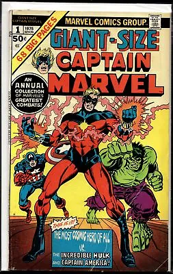 Buy 1975 Giant-Size Captain Marvel #1 Marvel Comic • 15.88£