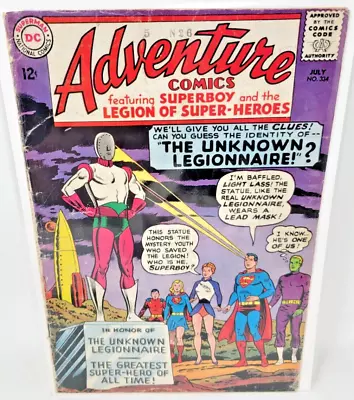Buy Adventure Comics #334 Dc Silver Age *1965* 3.5* • 10.27£