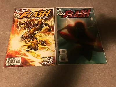 Buy Flash #1 Lot Of 2  All Flash #1 2007, Flash Fastest Man Alive #1 2006  Great Lot • 8.24£