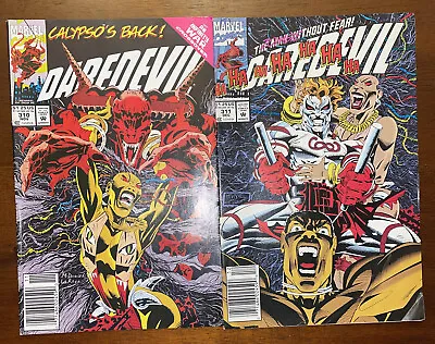 Buy Daredevil #310 And #311 Marvel Comics • 6.40£