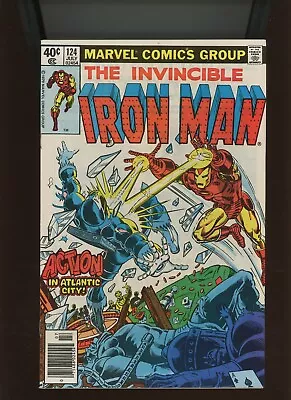 Buy (1979) Iron Man #124: BRONZE AGE! KEY ISSUE!  DEMON IN A BOTTLE (PART 5)  (8.0) • 12.62£