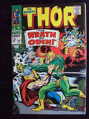 Buy Thor #147 Inhumans Origin Story!! Hot!! Marvel Comics  Silver Age 1967 • 68.42£