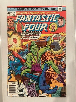 Buy Fantastic Four #176 Comic Book  Re-intro Impossible Man, Kirby And Lee Cameo • 3.43£