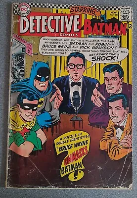 Buy Detective Comics #357 (1966) Starring Batman. Bruce Wayne Unmasks Batman! • 14£