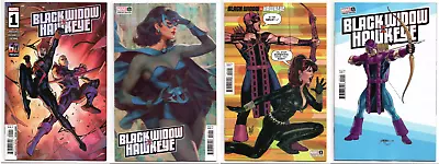 Buy Black Widow & Hawkeye #1 MAIN Cover A C D & 1:25 INCENTIVE Variant SET Lot 2024 • 14.33£