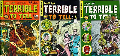 Buy Tales Too Terrible To Tell 1-8 Pre-Code Horror Vampire • 48.15£