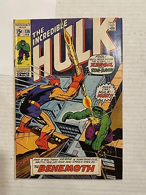 Buy Hulk 136 - 1st Appearance Of Klaatu And Xeron The Starslayer- KEY • 22.93£