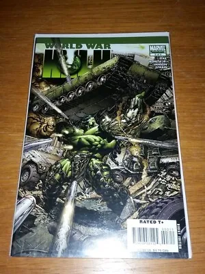 Buy Hulk World War #3 Nm+ (9.6 Or Better) Marvel Comics October 2007 • 5.99£
