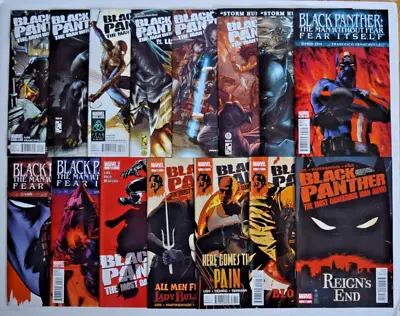 Buy Black Panther Man Without Fear/most Dangerous Man (2010) 15 Issue Run #513-529 • 64£