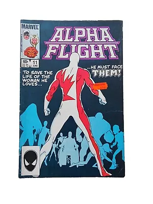 Buy Alpha Flight (Vol 1) # 11 (VFN+) (VyFne Plus+) Marvel Comics ORIG US Free UK P&P • 7.95£