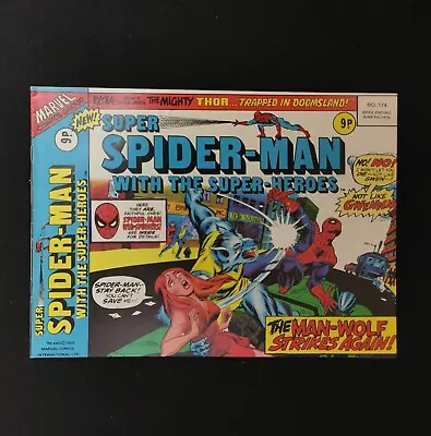 Buy Super Spider-man With The Super-Heroes No. 174 1976 - - Classic Marvel Comics • 10.99£