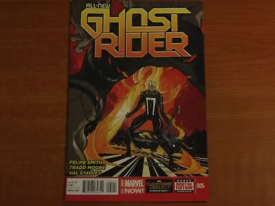 Buy Marvel Comics:   ALL-NEW GHOST RIDER #5 Sept. 2014  Robbie Reyes By Felipe Smith • 3.99£