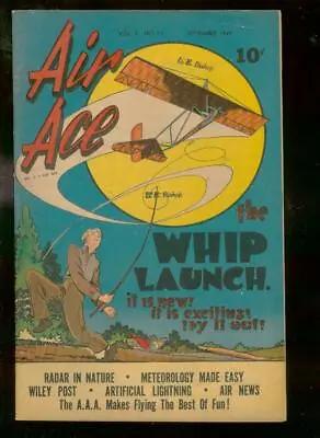 Buy Air Ace V.2 #11 1945-street & Smith Comics-wiley Post- Fn • 59.13£