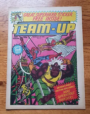 Buy Marvel Team Up  #2  With Free Sticker 1980 • 12£