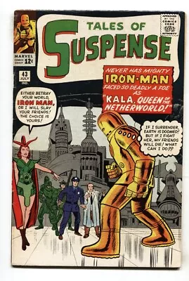 Buy Tales Of Suspense #43 - 1963 - Marvel - VG/FN - Comic Book • 309.52£