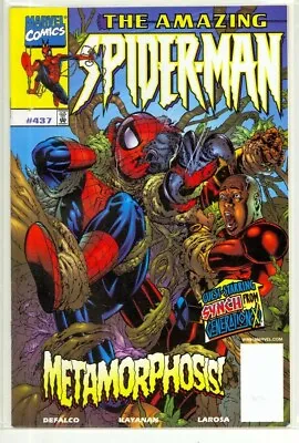 Buy AMAZING SPIDER-MAN #437 KEY 1st SYNCH Marvel Legends VARIANT VF (8.0) • 7.88£