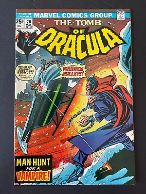 Buy Tomb Of Dracula #20 - The Coming Of Doctor Sun! (Marvel, 1972) NM • 25.13£