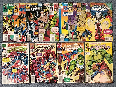 Buy Amazing Spider-Man Lot Of 13 #379-391 Marvel Comics 1993 -94 - VF To VF/NM • 31.83£
