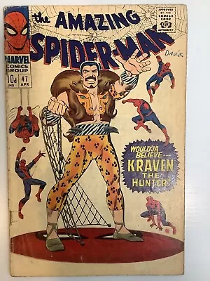Buy Amazing Spider-Man #47 (1967)  Stan Lee / John Romita (Good) • 35£