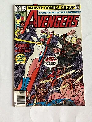Buy Avengers 195 Newsstand 1st Appearance Taskmaster In Cameo Perez Art 1980 • 17.41£