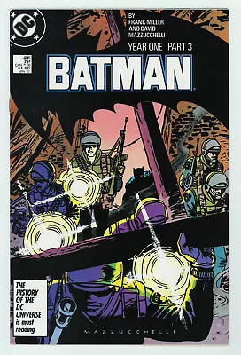 Buy Batman #406 9.4 High Grade Year One Frank Miller Story White Pages 1987 • 29.73£
