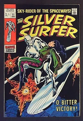 Buy SILVER SURFER #11 (1969) - Death Of Yarro Gort - Fine Plus (6.5) - Back Issue • 49.99£