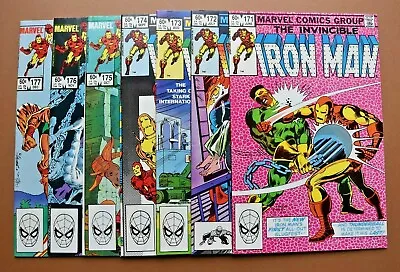 Buy 1983 Marvel Comics Iron Man #'s 171 172 173 174 175 176 177 ~ 7 Book Run Lot VF • 29.18£