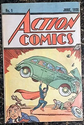 Buy Action Comics #1 Reprint 1987 Nestle Quick Edition Superman Homage Swipe Tribute • 33.37£