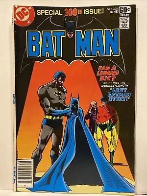 Buy DC Batman #300 Special Issue LAST BATMAN STORY 1978  Bagged Boarded • 33.58£
