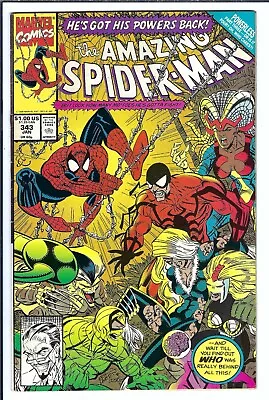 Buy Amazing Spider-Man #343 VF 1991 :) • 2.40£