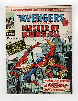 Buy 1974 Marvel Giant-size Spider-man #2 + Avengers #41 Dragon Man App Key Rare Uk • 55.50£