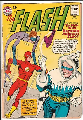 Buy The Flash #134 1963 DC Comics 1.5 FR/GD KEY KEY 1ST COVER APP OF CAPTAIN COLD • 10.04£