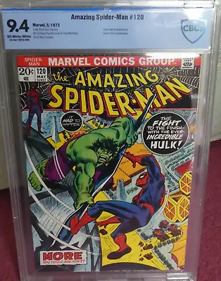 Buy Amazing Spider-Man #120 CGC 9.4 Hulk Cover. • 285£
