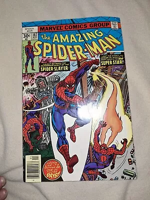 Buy Amazing Spider-Man #167 Whitman Variant 1st App Of Will-O’-Wisp • 23.42£